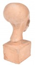  Dame/ kvinne byste/ skulptur i rustikk terrakotta/ keramikk Prinsesse Armana Egypt thumbnail