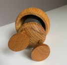 Hoptimist figur, heltre/ eik 12 cm - Ehrennreich Denmark thumbnail