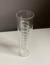 Sylinder/ spiral kombinert lysestake og vase i klart kunstglass - IKEA PS Ehlen Johansson thumbnail