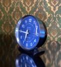BIG BEN REPEATER atomic blue mekanisk vekkerklokke/ alarmklokke/ bordur - Westclox Scotland 1960 tallet thumbnail