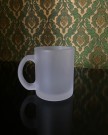 Reklame AUDI bil kaffekopp/ krus/ mugge i frostet matt glass thumbnail