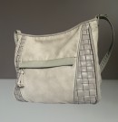 Grå skulderveske - Modella design Sverige, 1970 tallet thumbnail