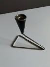 String funkis geometrisk enkel lysestake M&J 60 - 1960 tallet thumbnail