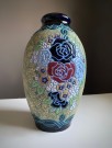Art Deco Jugend AMPHORA antikk vase i glasert stengods/ keramikk - Czecho-Slovakia Tsjekkoslovakia 1900- 1920 tallet thumbnail