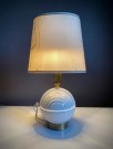 Tidstypisk Funkis bordlampe i porselen - Italia 1980 tallet thumbnail