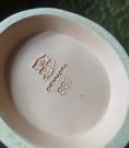 Arbejdslyst kunstfigur i lys leirgods/ keramikk (889)- Adda Bonfils IPSENS ENKE Denmark 1920/ 30 tallet thumbnail