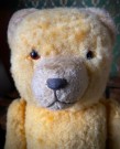 Stor gul bamse teddybjørn thumbnail