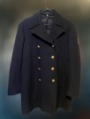 Marine/ mørkeblå losjakke i ullblanding str 48/ M- Uniform K. Stormark Dokka Norge Norsk Sjøforsvar thumbnail