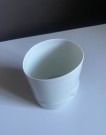 Eclore porselens vase - Elisabeth Pott-Bischofberger Hutschenreuther Germany 1980 tallet thumbnail