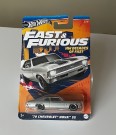 Hot Wheels grå metallic 70 Chevrolet Nova SS modellbil 1:64 GRK50 Fast & Furious HW decades of fast - MATTEL 2020 thumbnail