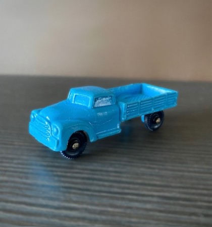 TOMTE bil blå Motor Lorry lastebil modell 750/ 7- Lærdal Stavanger Norge Norway 1960/70 tallet