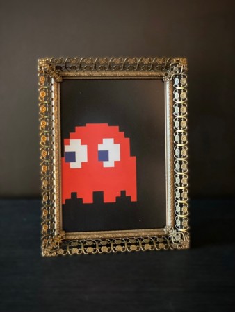 Jyden messing bilderamme Pac-Man Pacman motiv