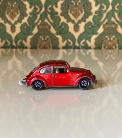 Rød Volkswagen 1500 Saloon VW Beetle Matchbox Superfast series no 15 - Lesney products England 1968