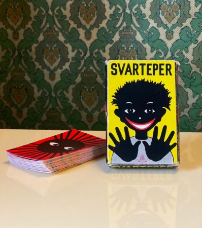 Svarteper kortspill SAGA Kunstforlag Norge 1950/ 60 tallet