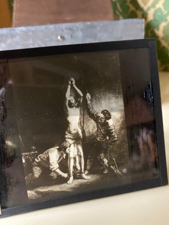 Lysbilder i stålskrin - Deutsche Lichtbild-Gesellschaft EV Berlin Tyskland 1930/40 tallet