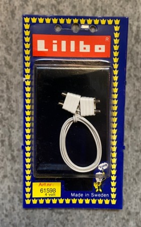 Lillbo dukkehus elektrisk tilbehør i uåpnet emballasje art.nr 61598 4 volt Sweden