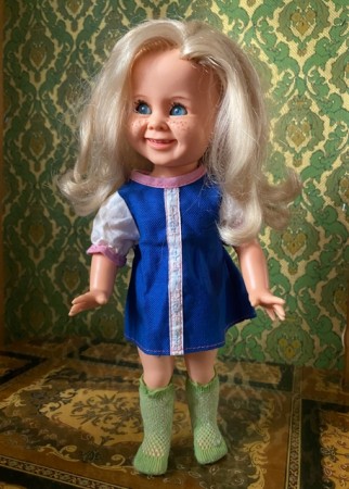 Tjorven Ratti dukke blondt hår (30) H27 cm - S.P.A MATTEL Italy 1960 tallet
