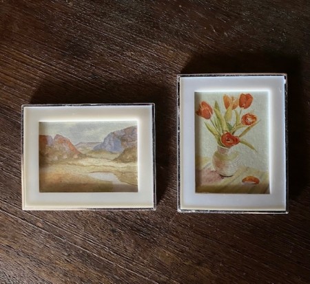 Lundby dukkehus tilbehør 1:18 malerier bilder 6617 1990-tallet