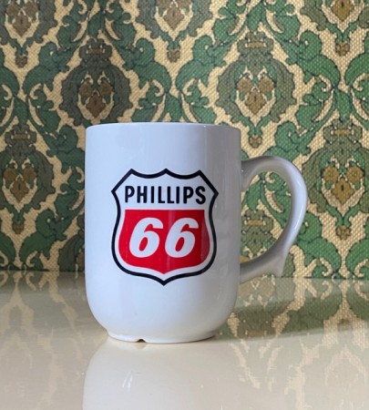 Reklame PHILLIPS 66 kaffekrus med gammel logo 1742 FIGGJO Norway