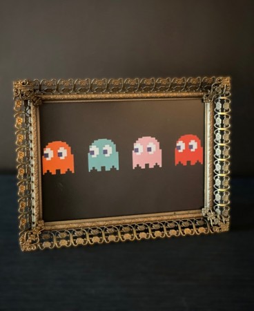 Jyden messing bilderamme Pac-Man Pacman motiv